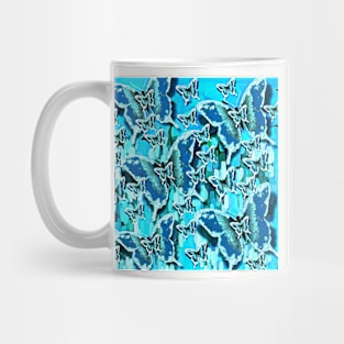 Flight of the Turquois Butterfly Mug